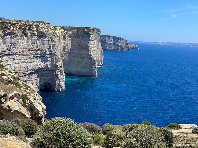 Sanap Cliffs, Munxar, Gozo